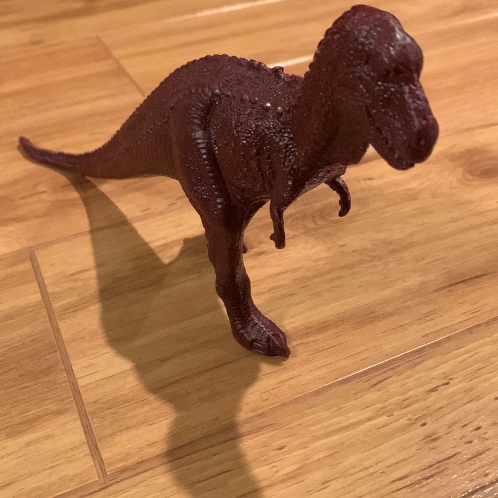 Tyrannasaurus T-Rex Plastic dinosaur British National History Museum 70s Trex